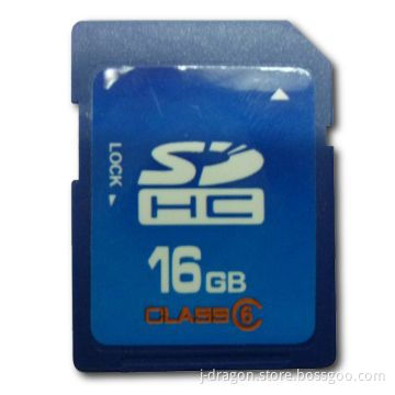 SDHC Card with High Compatibility and Reliability, Customized Logos and Packing Ways are Welcome